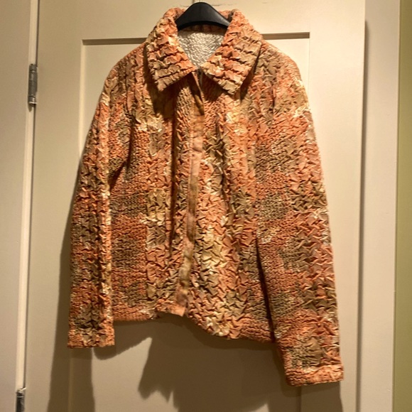 Versatile jacket.  Reversible!  No tags!  See measurements. - Picture 1 of 12